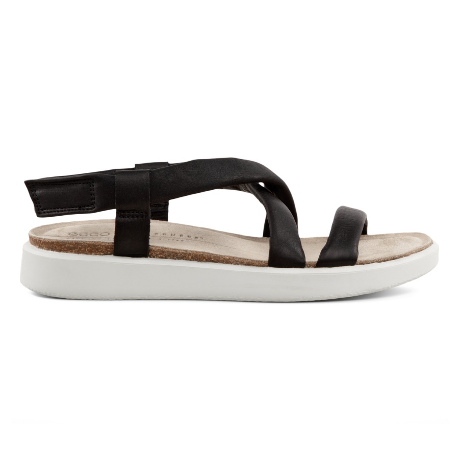 Black CORKSPHERE SANDAL W ECCO