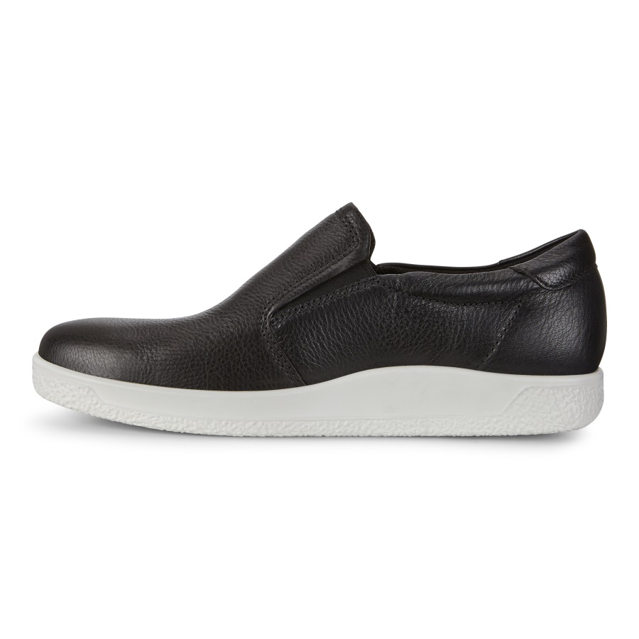 Black ECCO SOFT 1 MENS