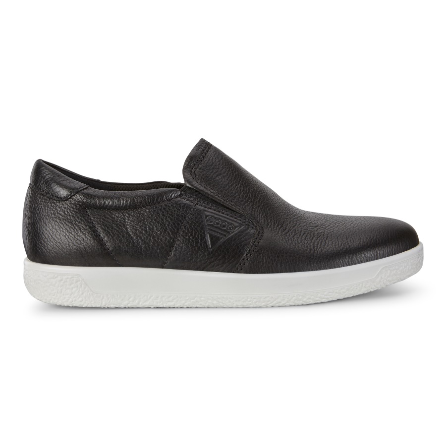 Black ECCO SOFT 1 MENS