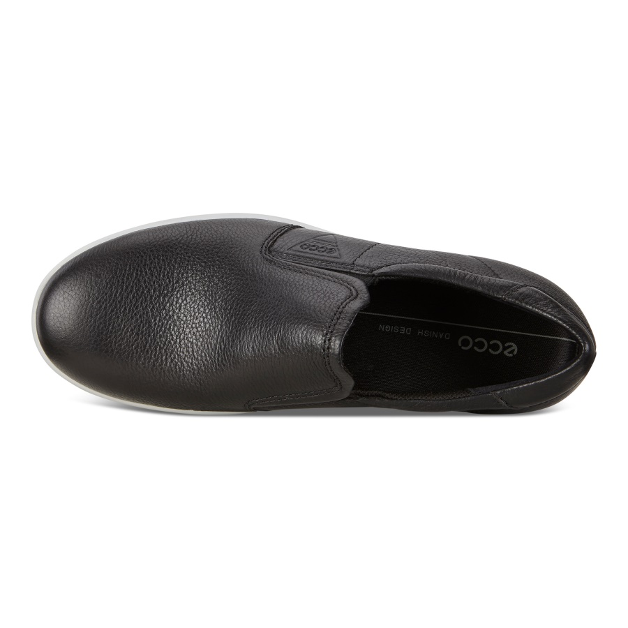 Black ECCO SOFT 1 MENS