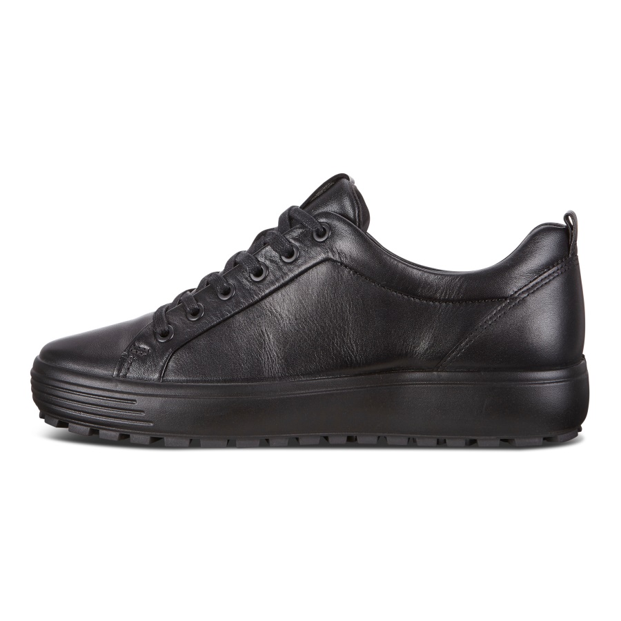 Black ECCO SOFT 7 TRED MENS