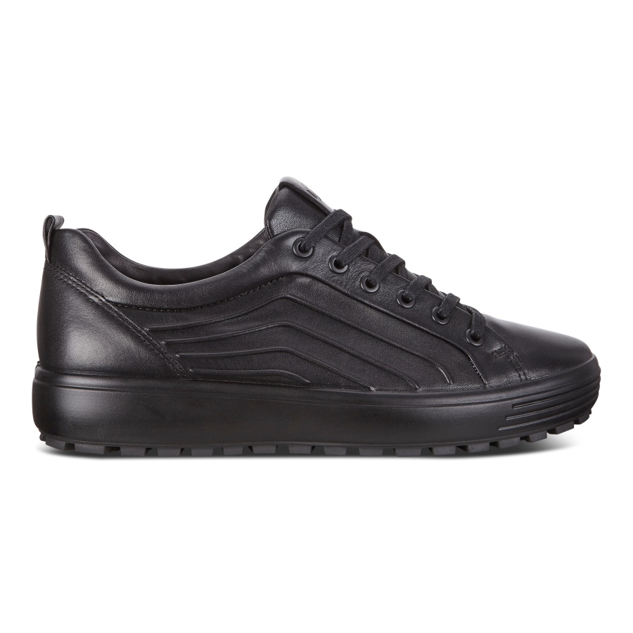 Black ECCO SOFT 7 TRED MENS