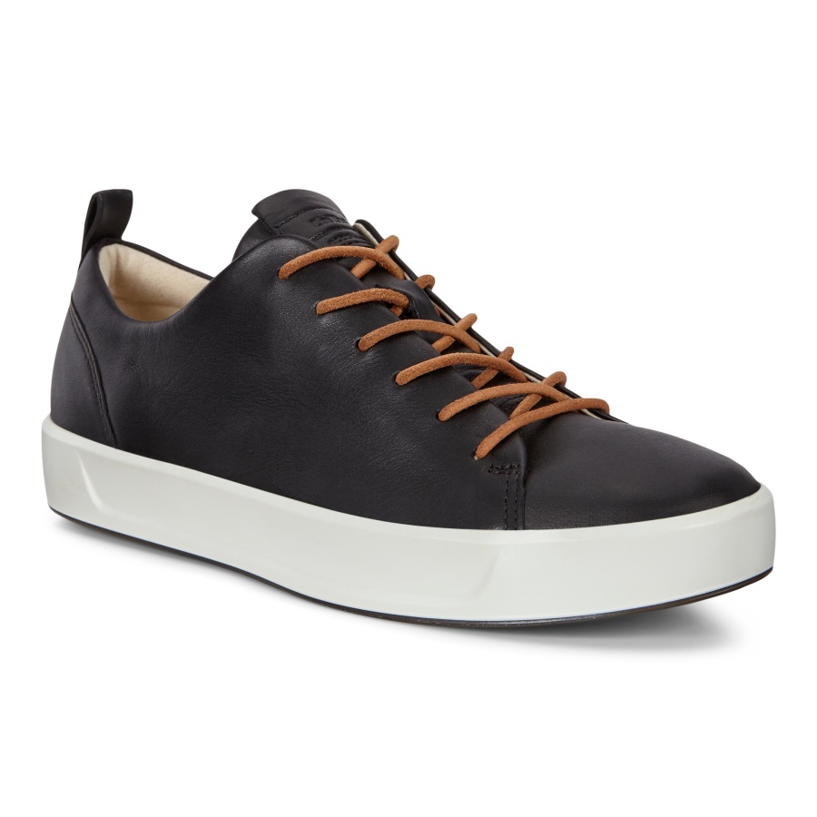 Black ECCO Soft 8 W DriTan