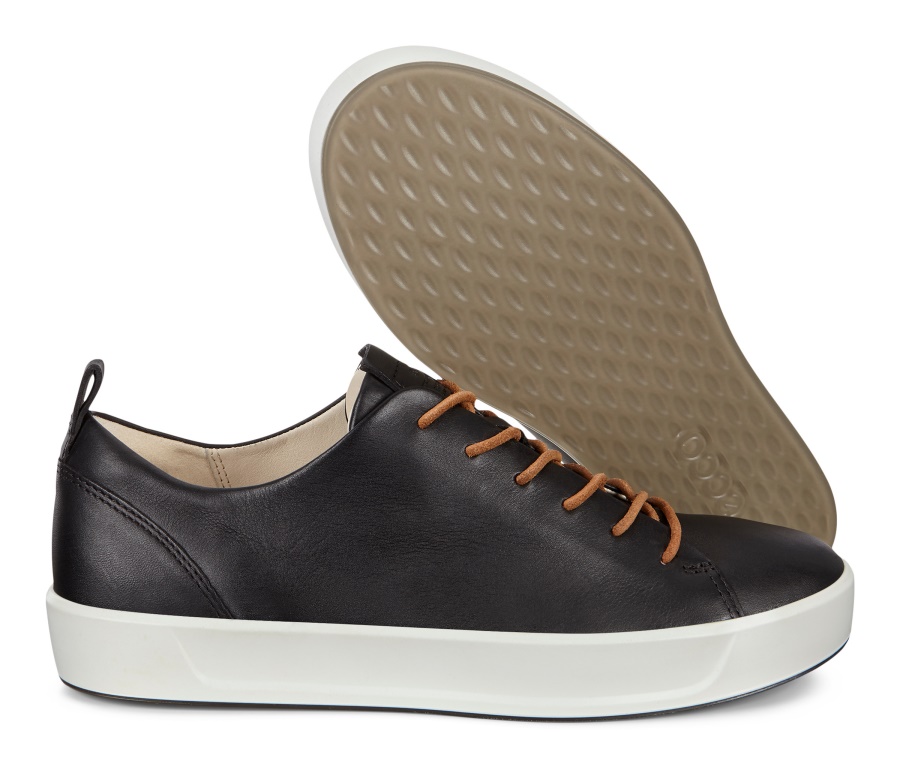 Black ECCO Soft 8 W DriTan