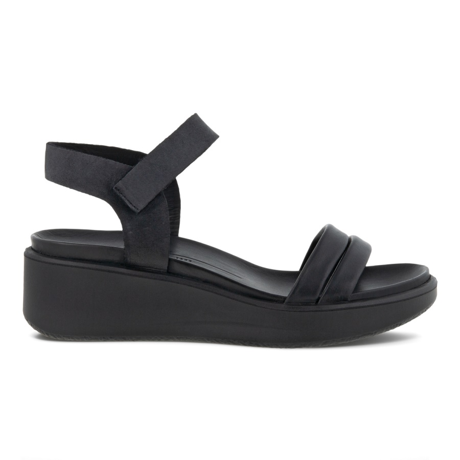 Black FLOWT WEDGE LX W ECCO