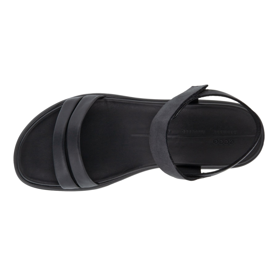 Black FLOWT WEDGE LX W ECCO