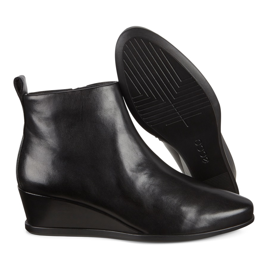 ECCO Black SHAPE 45 WEDGE