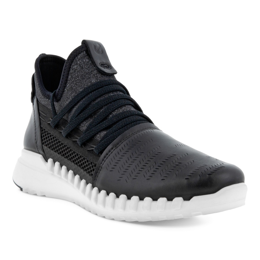 ECCO Black ZIPFLEX W
