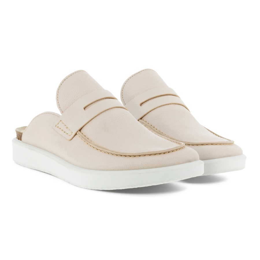 ECCO CORKSPHERE SANDAL W Limestone