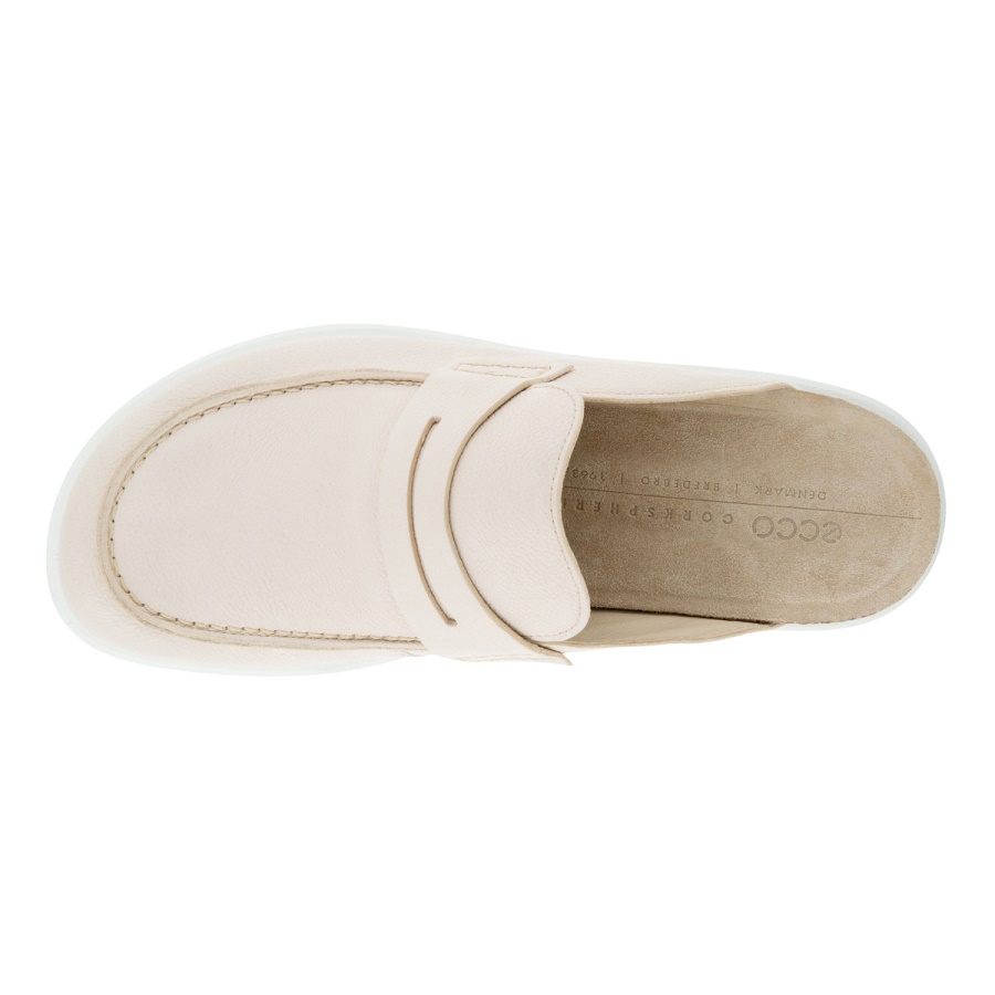 ECCO CORKSPHERE SANDAL W Limestone
