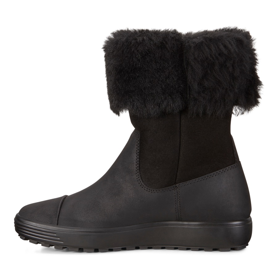 ECCO SOFT 7 Black TRED WOMENS