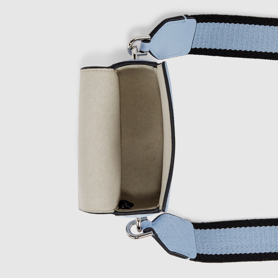 ECCO Textureblock Cassette Bag Mini Sky