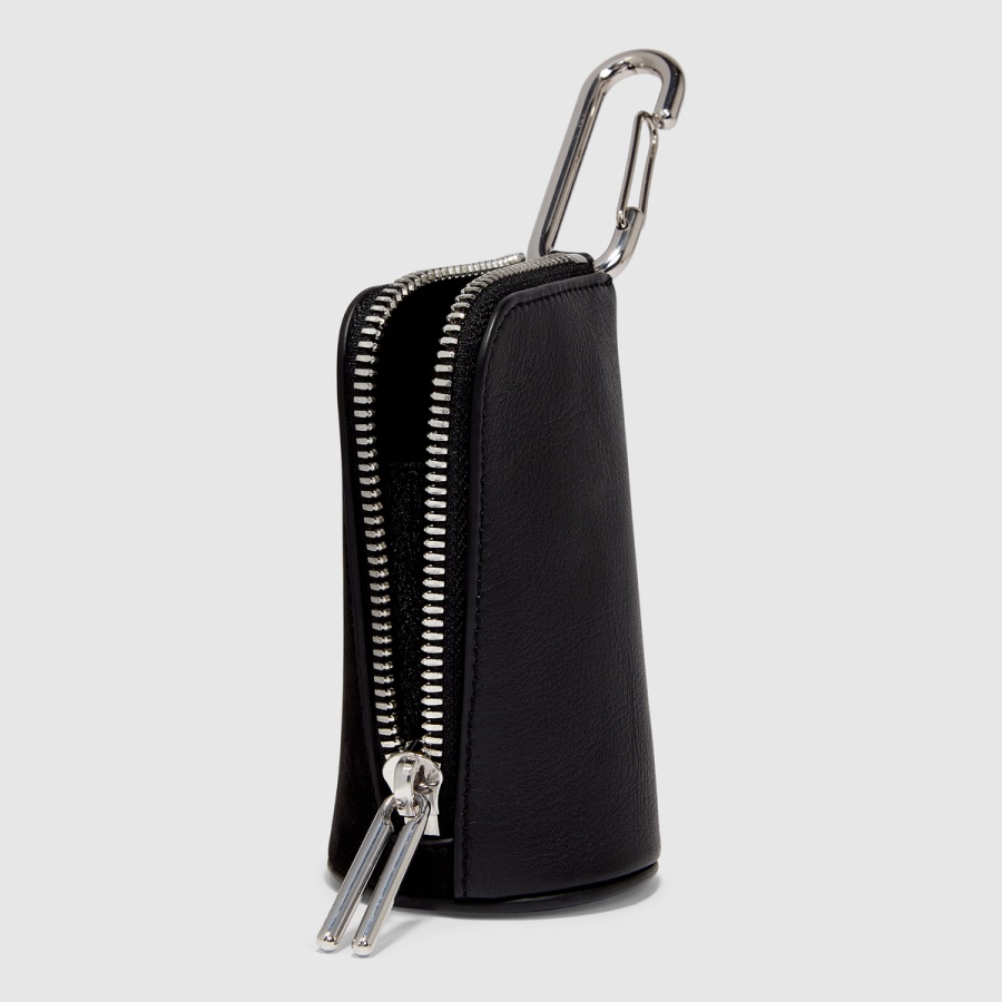 ECCO Textureblock Key Pouch Black