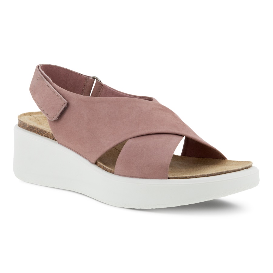 FLOWT WEDGE CORK ECCO Rose