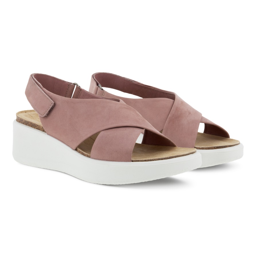 FLOWT WEDGE CORK ECCO Rose