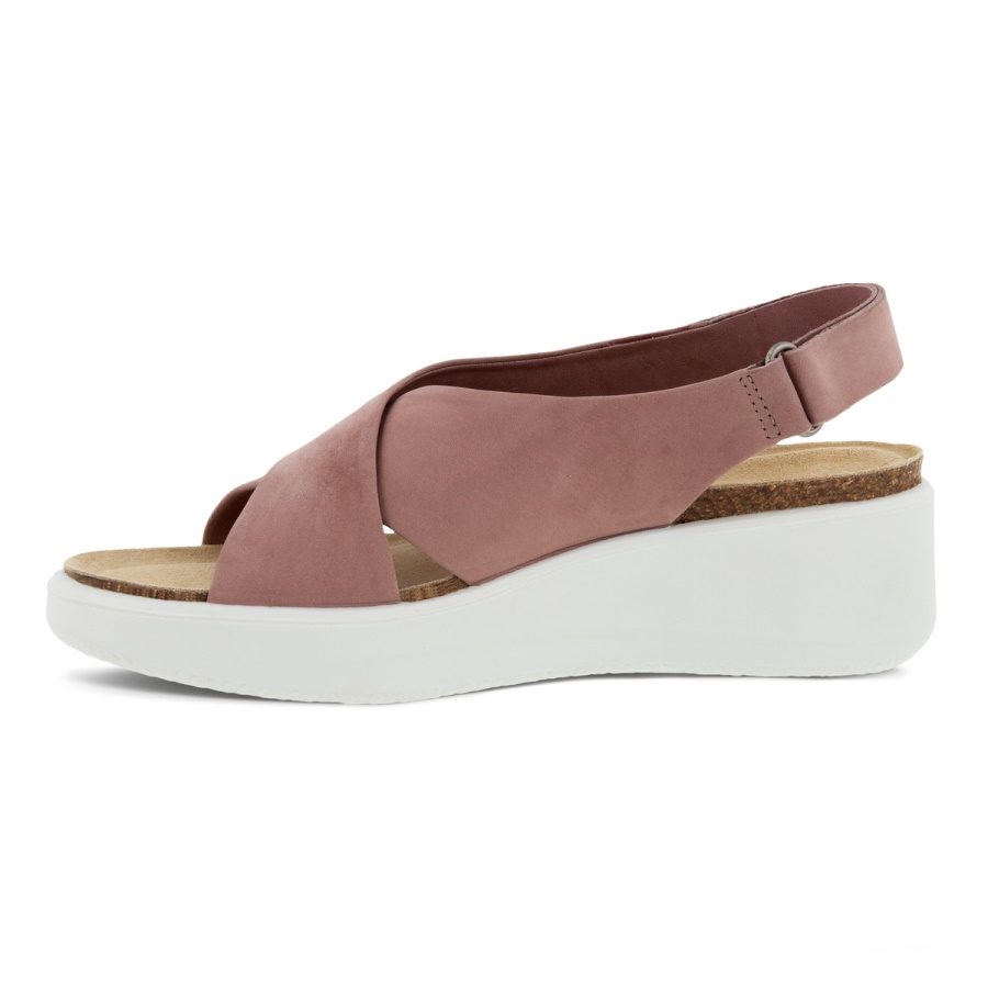 FLOWT WEDGE CORK ECCO Rose