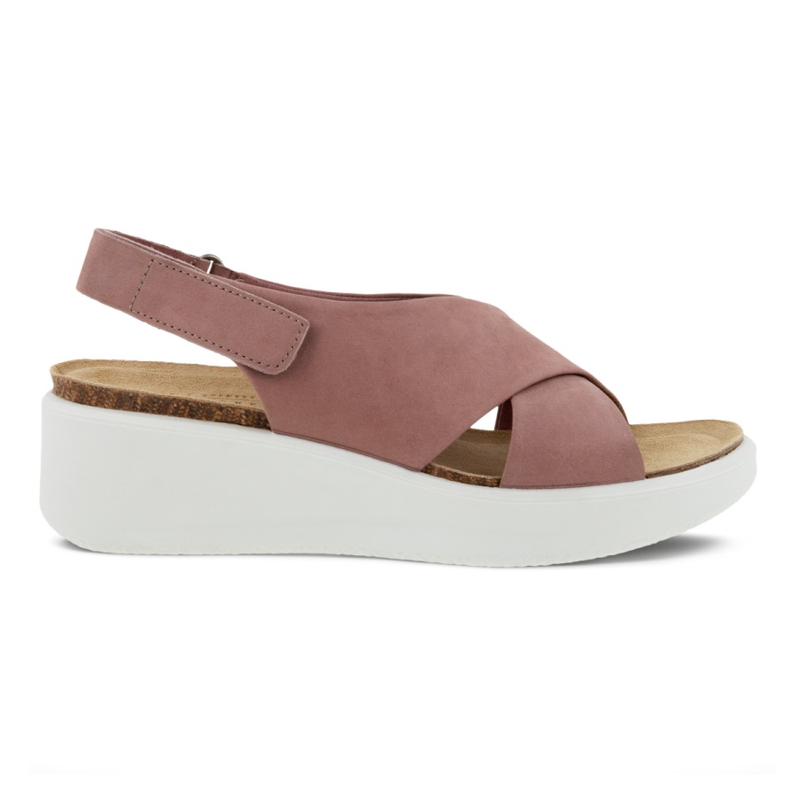 FLOWT WEDGE CORK ECCO Rose