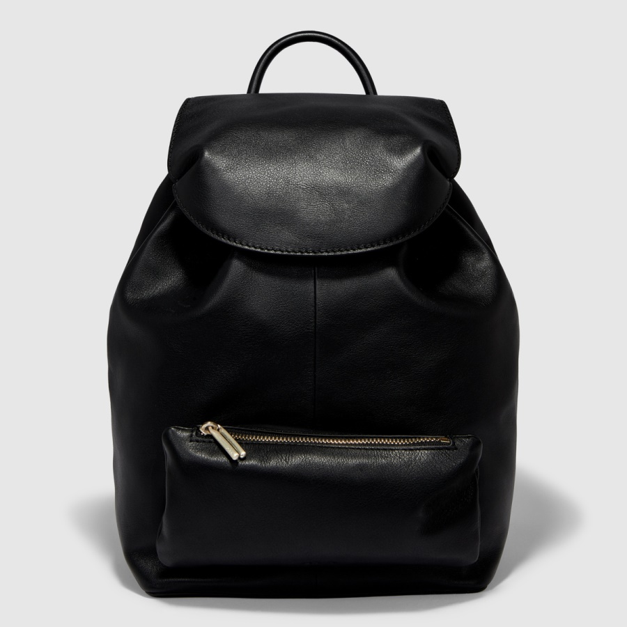 Pillow Drawstring Pack Black ECCO