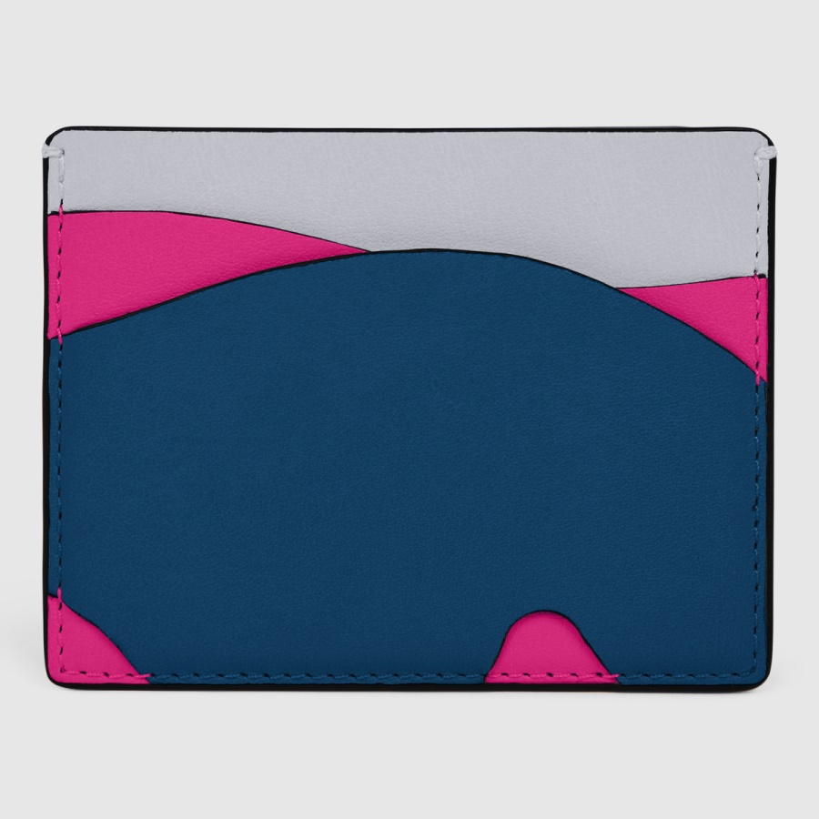 Seaport Circular Patch Card Case ECCO