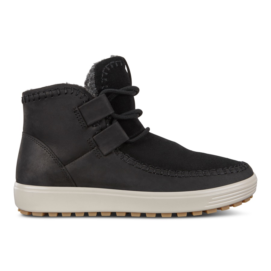 Soft 7 Tred W Black ECCO