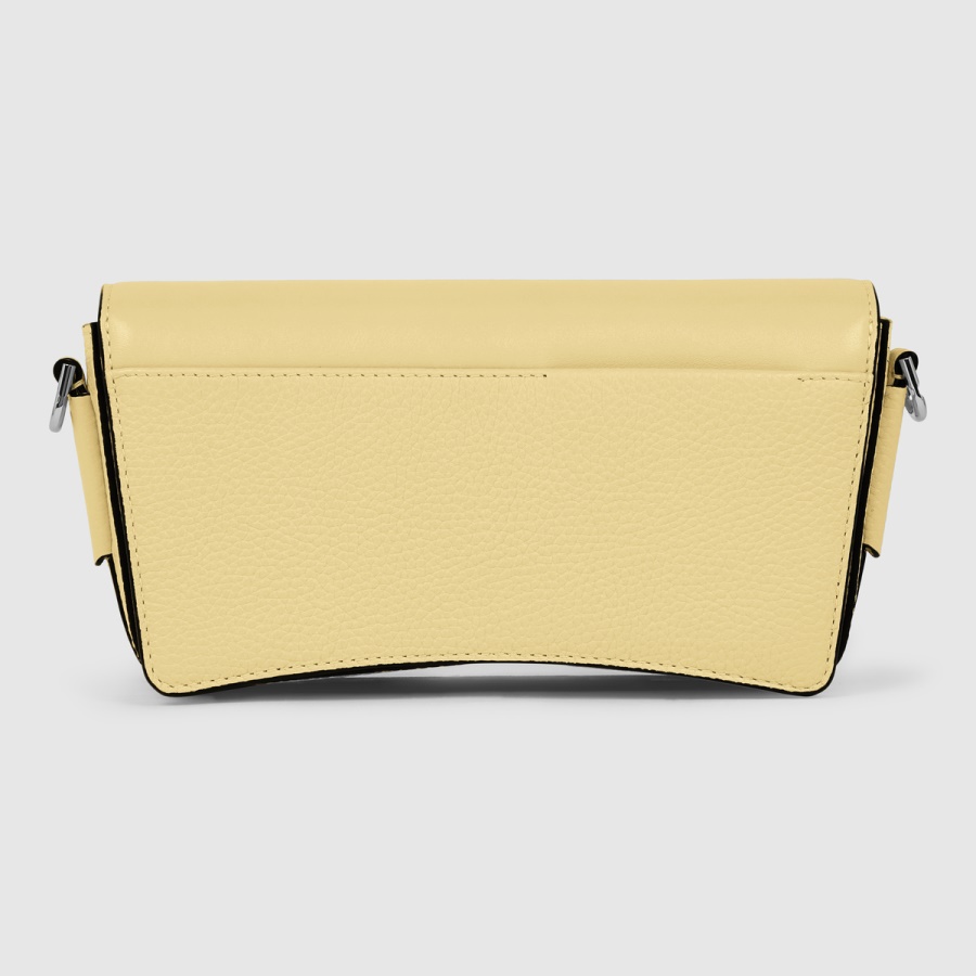 Textureblock Cassette Bag Compact Pale ECCO