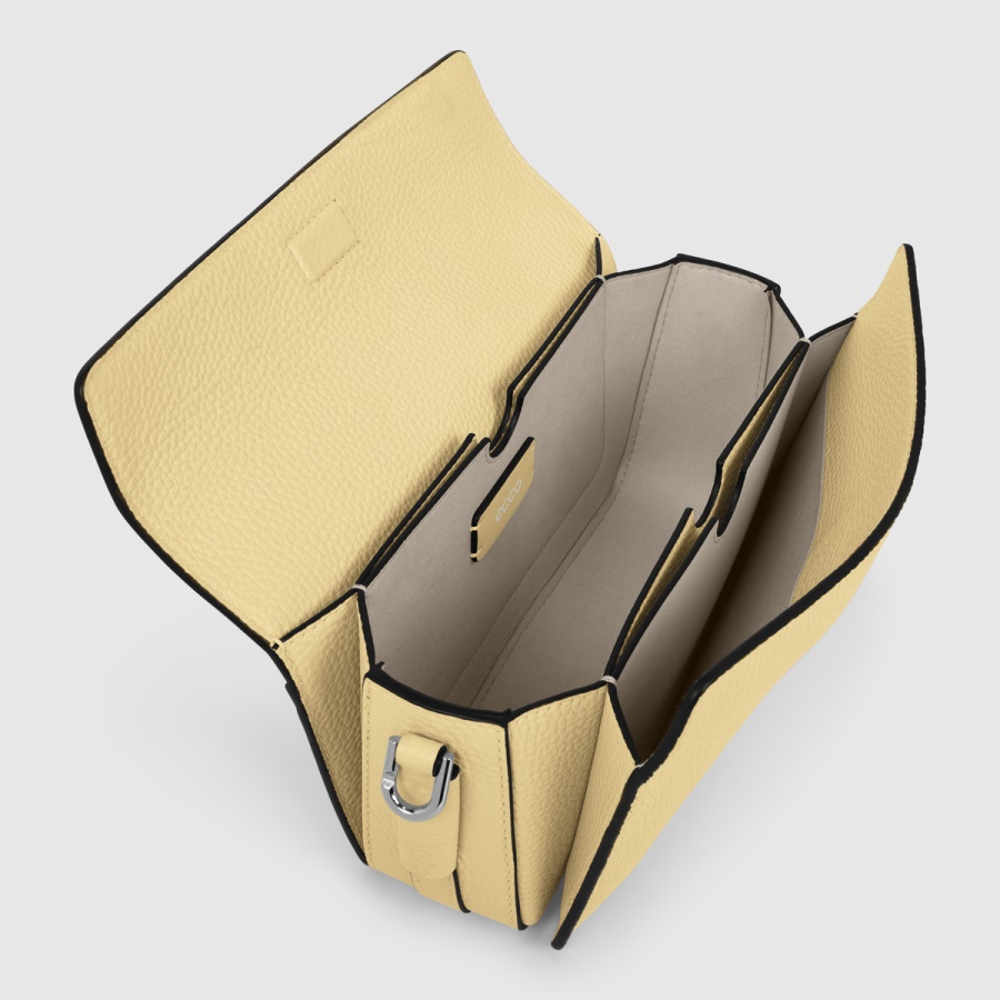 Textureblock Cassette Bag Compact Pale ECCO