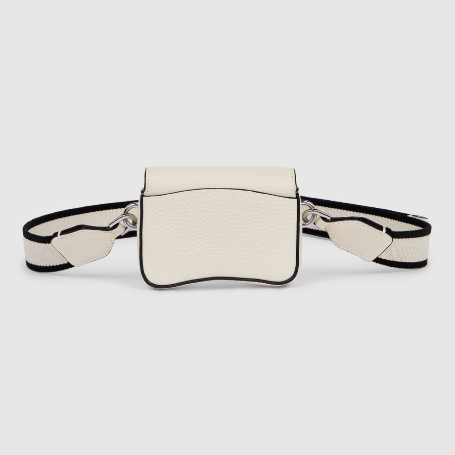 Textureblock Cassette Bag Mini ECCO Creme