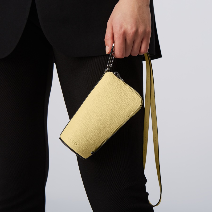 Textureblock Midi Pouch Pale ECCO