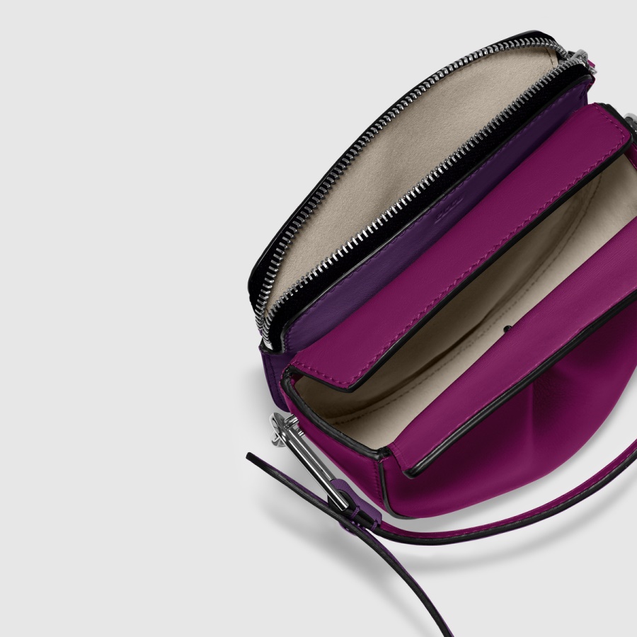 Violet ECCO E 'E -Spot' Saddle Bag