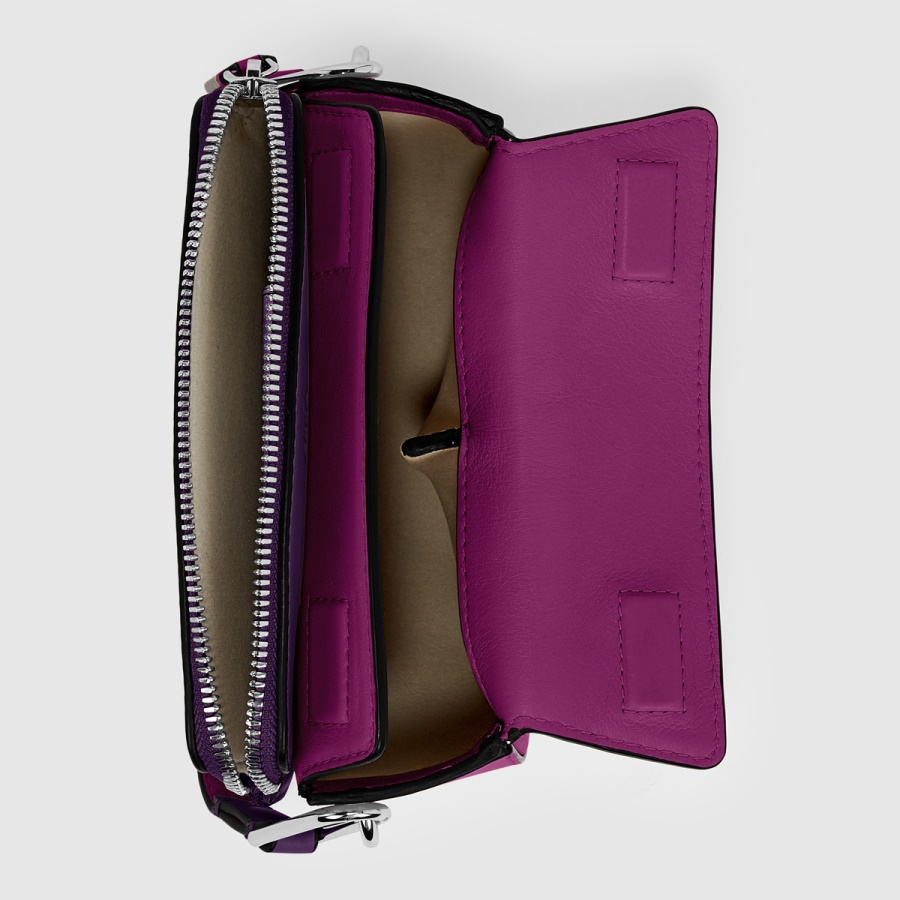 Violet ECCO E 'E -Spot' Saddle Bag