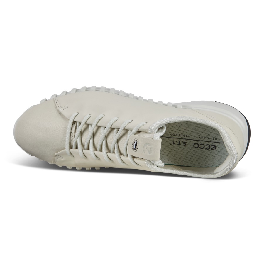 White ECCO ZIPFLEX W